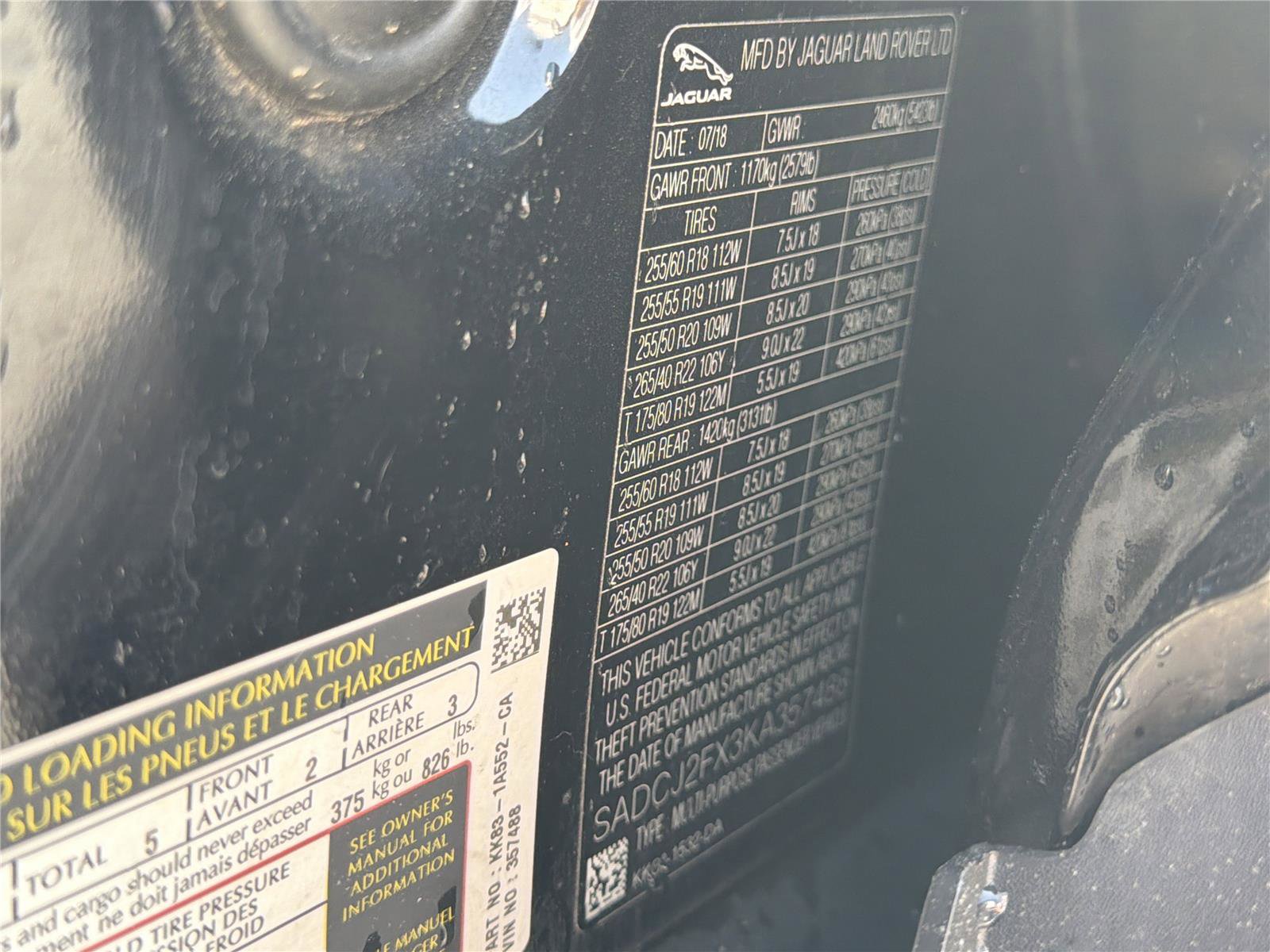 2019 Jaguar F-Pace Premium