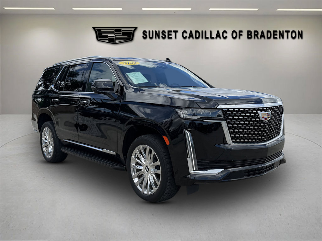 Used 2022 Cadillac Escalade Premium Luxury w/ LPO, Floor Liner Package