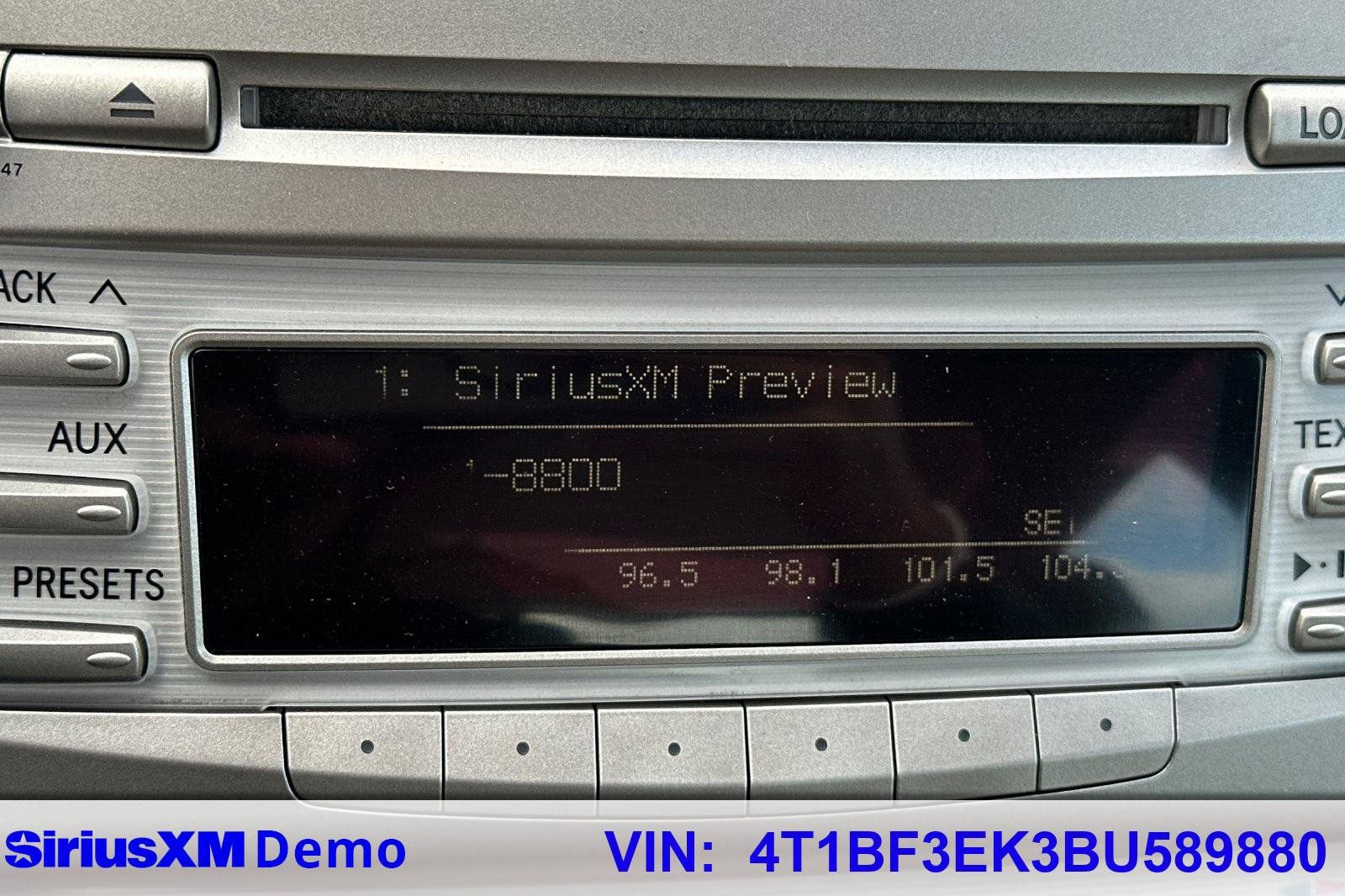 2011 Toyota Camry XLE