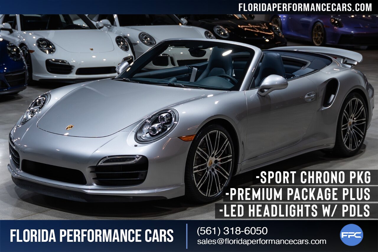 Used 2015 Porsche 911 Turbo w/ Sport Chrono Package
