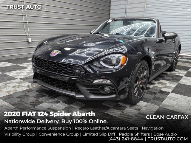 Used 2020 FIAT 124 Spider Abarth w/ Convenience Group