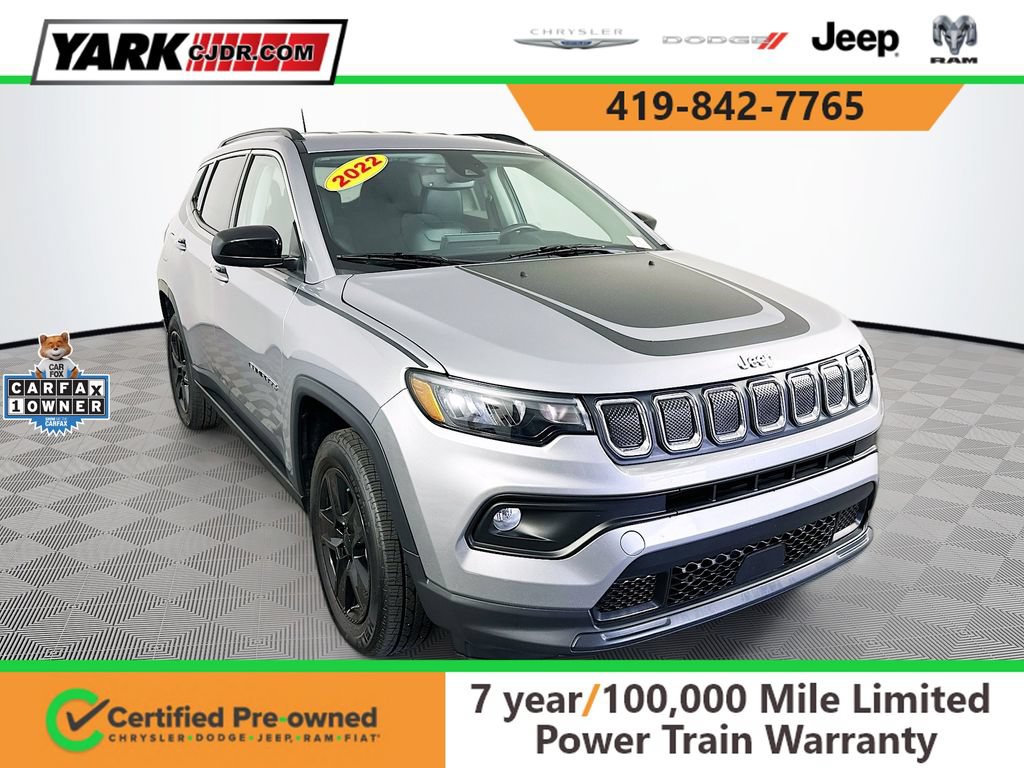 Certified 2022 Jeep Compass Latitude w/ Convenience Group