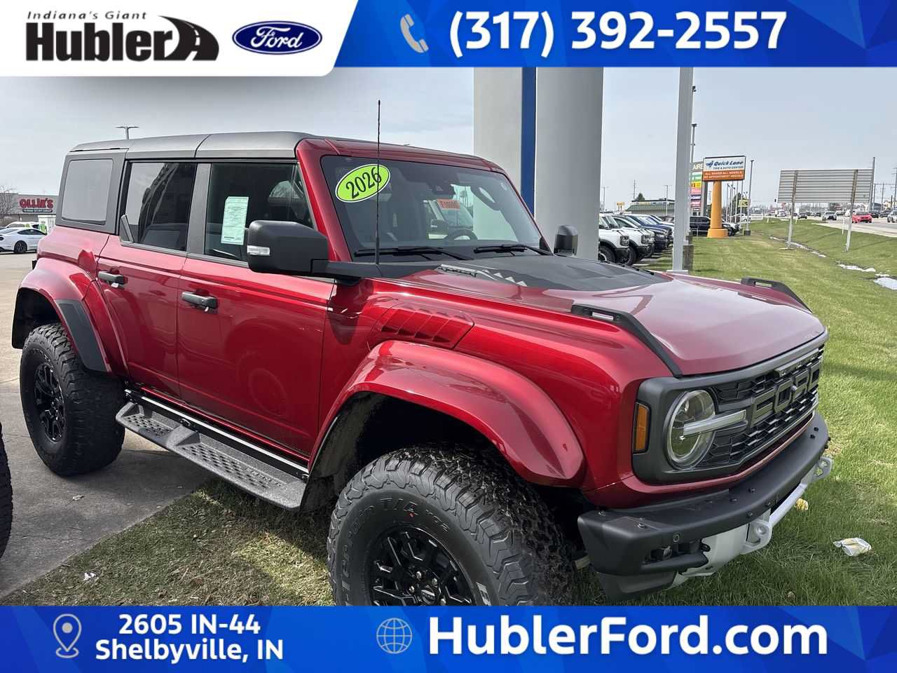 New 2026 Ford Bronco Raptor