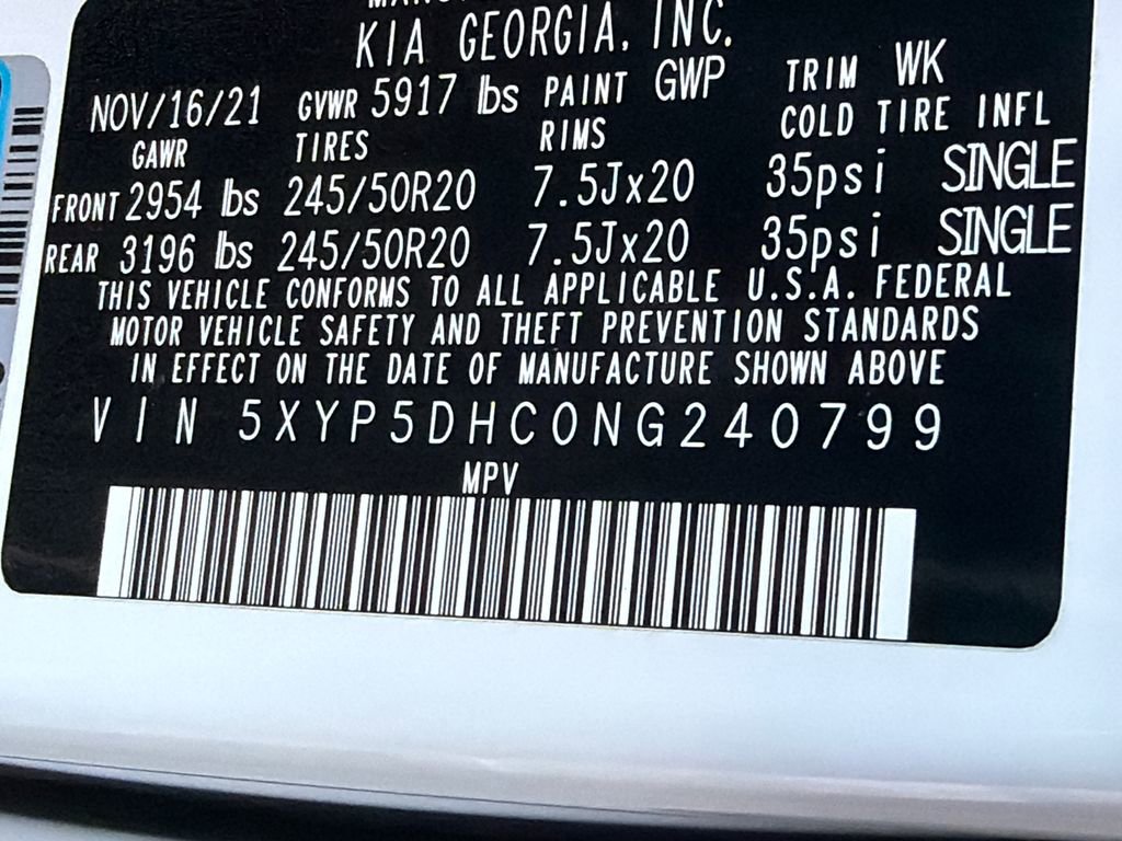 2022 Kia Telluride SX