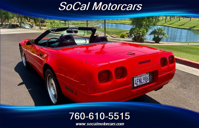 Used 1995 Chevrolet Corvette Convertible