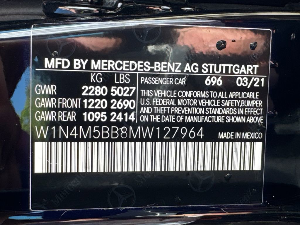 2021 Mercedes-Benz GLB 35 AMG 4MATIC
