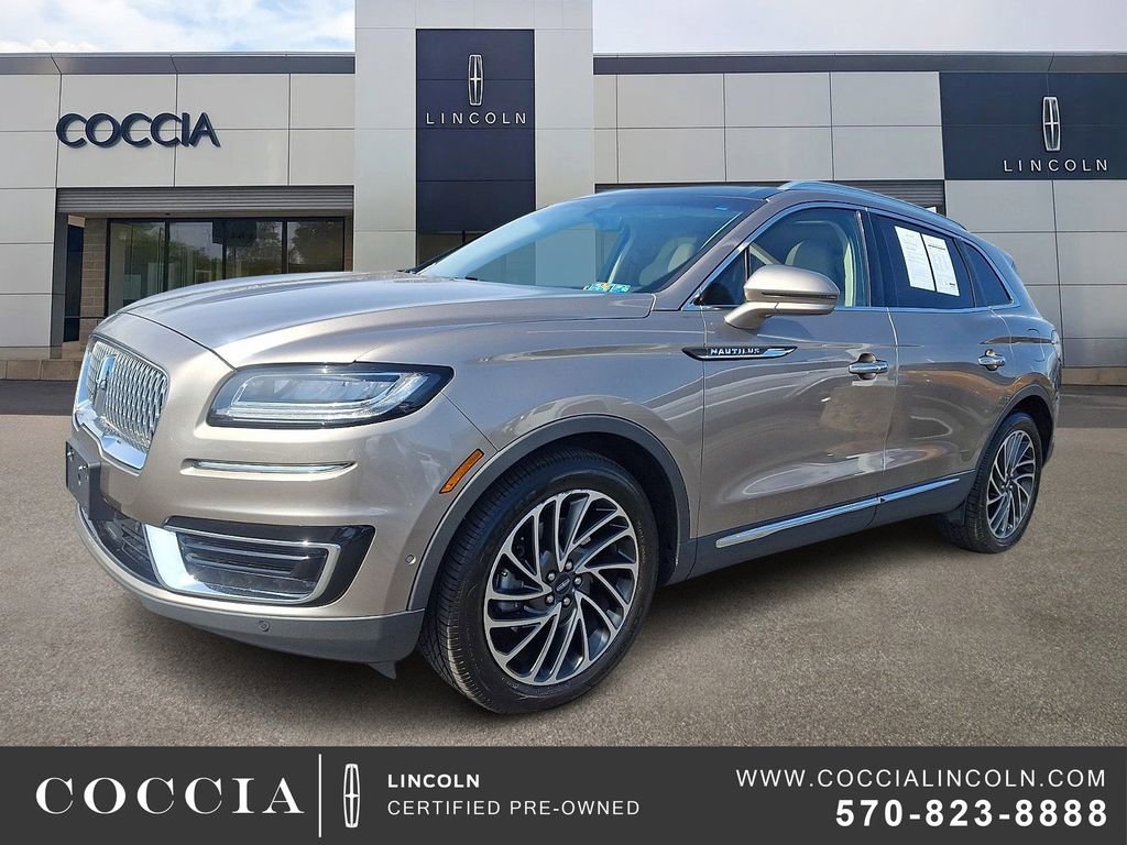 Certified 2019 Lincoln Nautilus Reserve