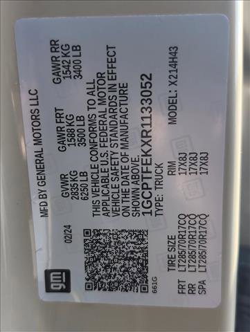 2024 Chevrolet Colorado ZR2