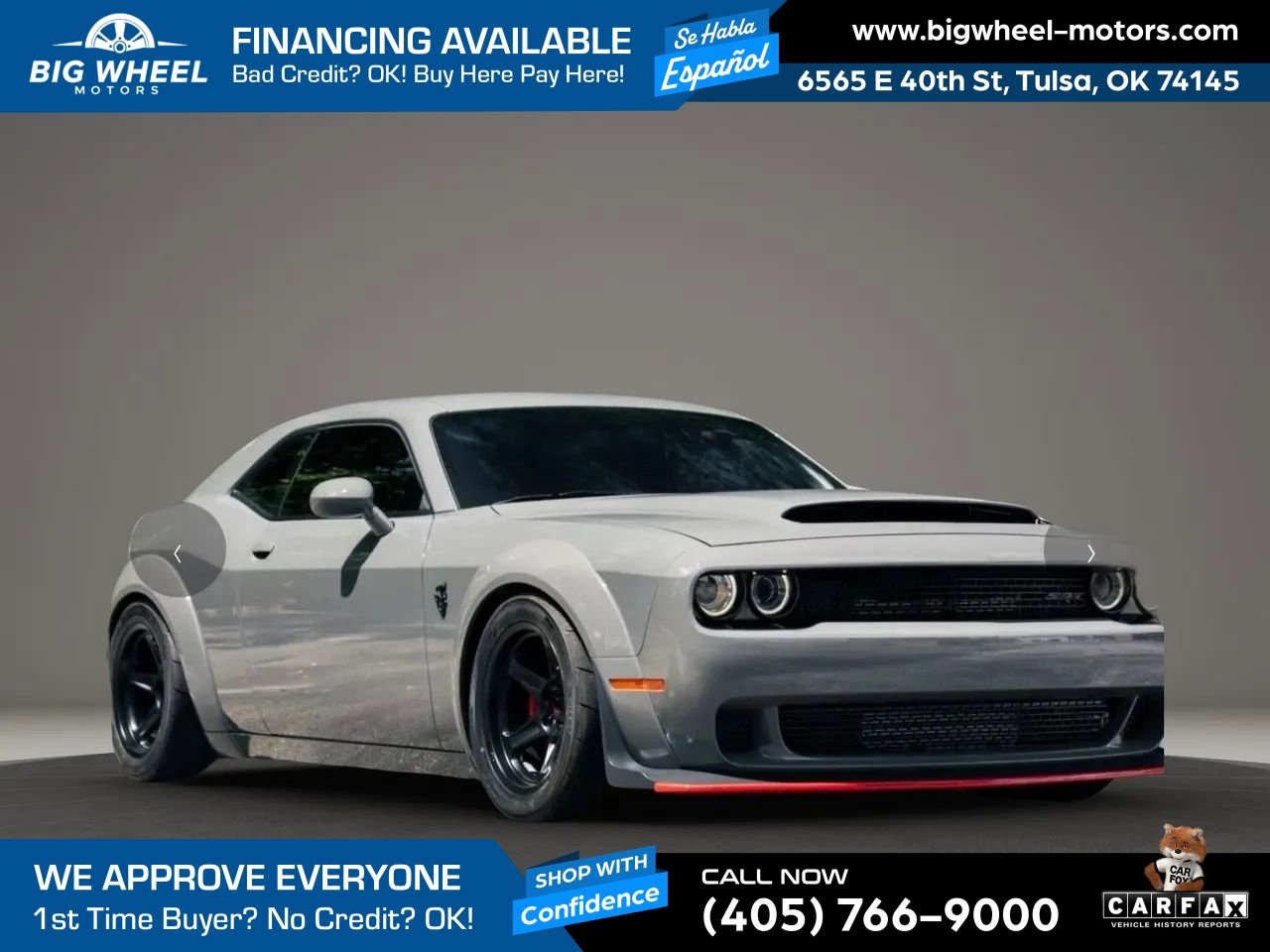 Used 2018 Dodge Challenger SRT Demon