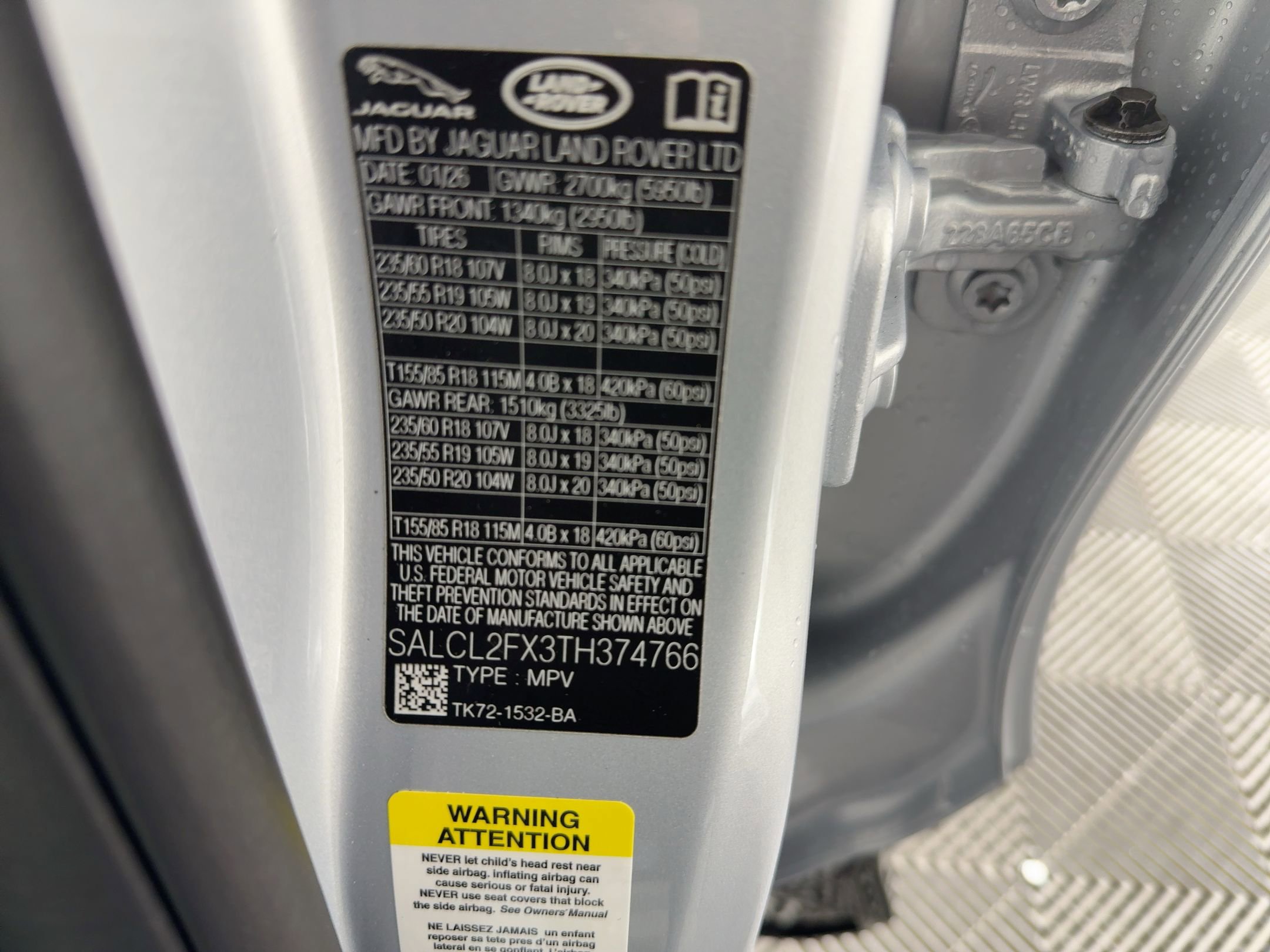 2026 Land Rover Discovery Sport Landmark