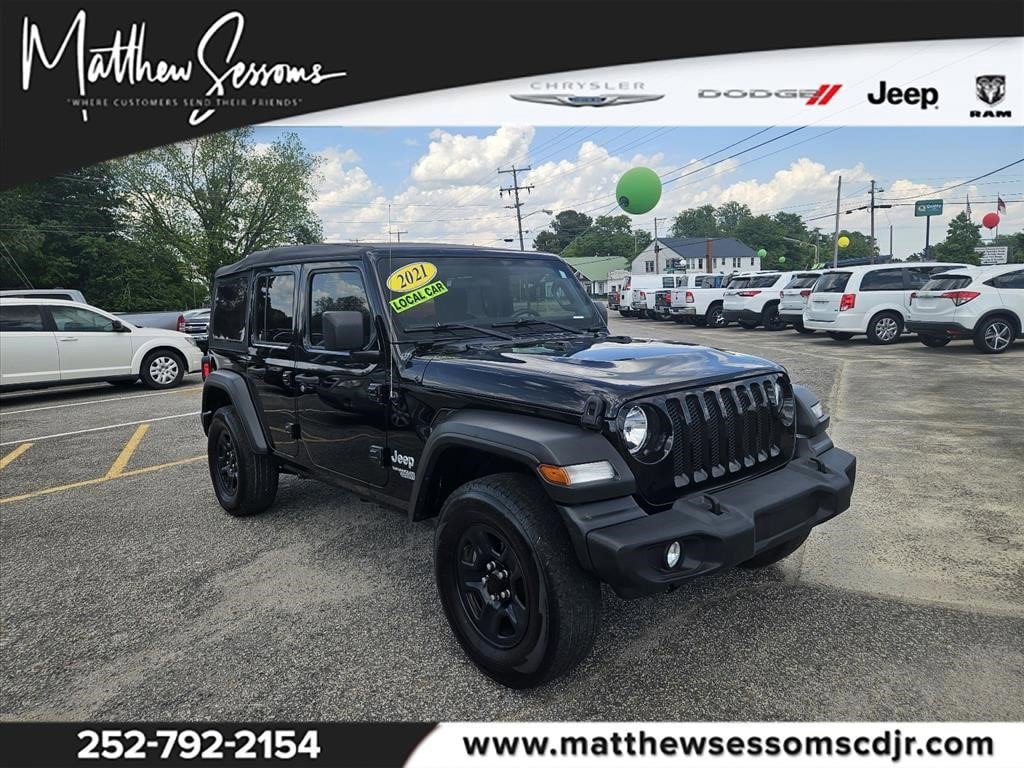 Used 2021 Jeep Wrangler Unlimited Sport