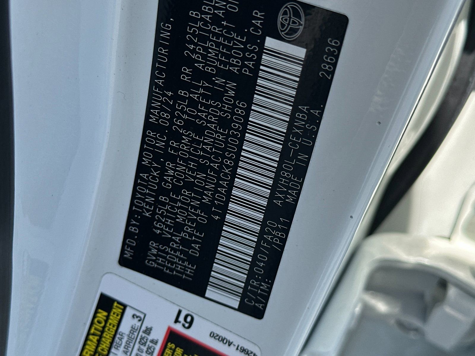 2025 Toyota Camry LE