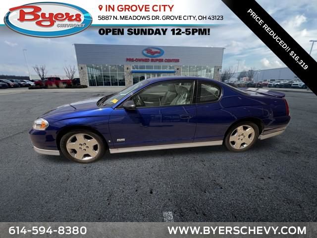 Used 2007 Chevrolet Monte Carlo SS w/ Silver Rally Stripe Package