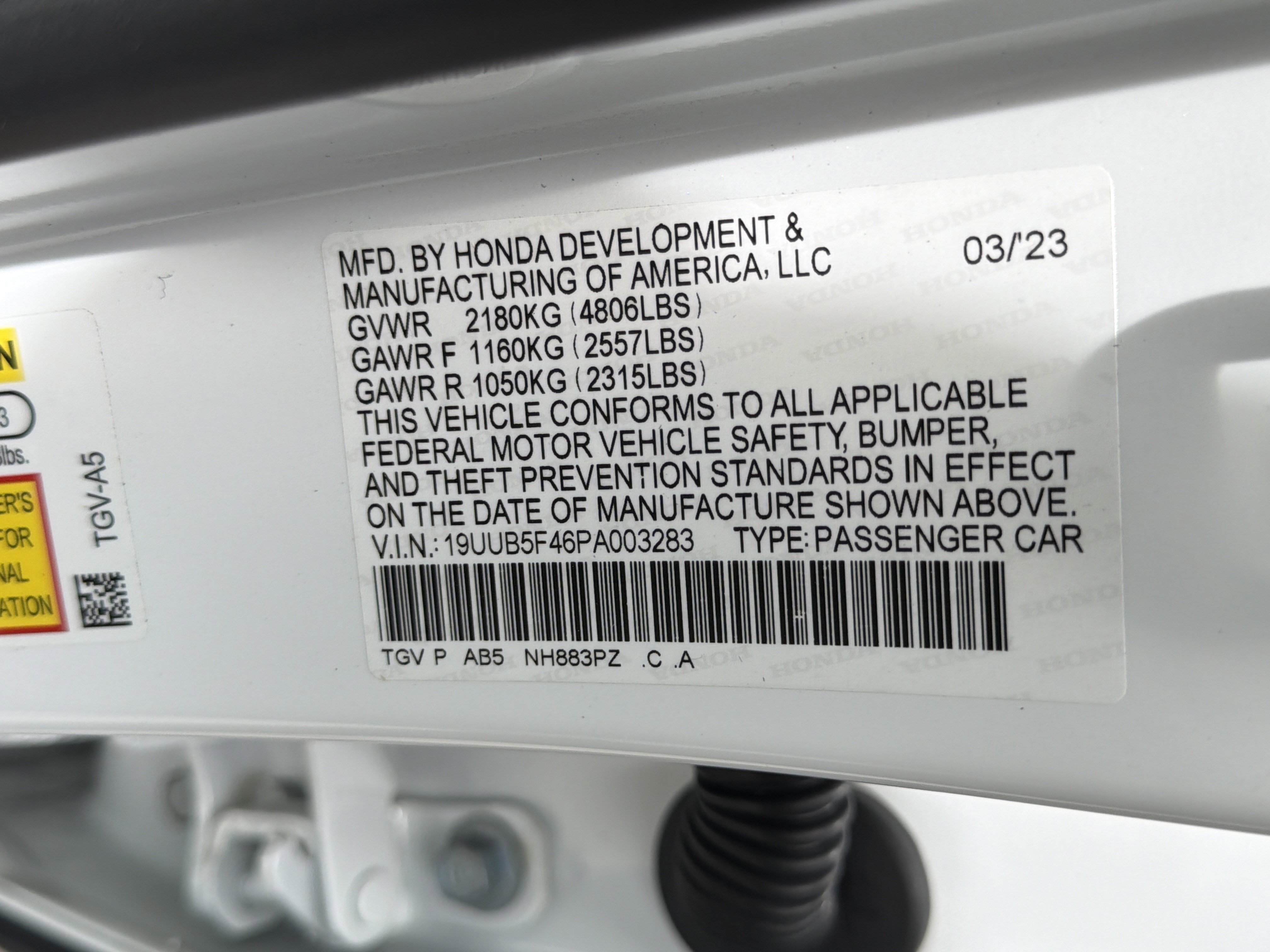 2023 Acura TLX w/ Technology Package