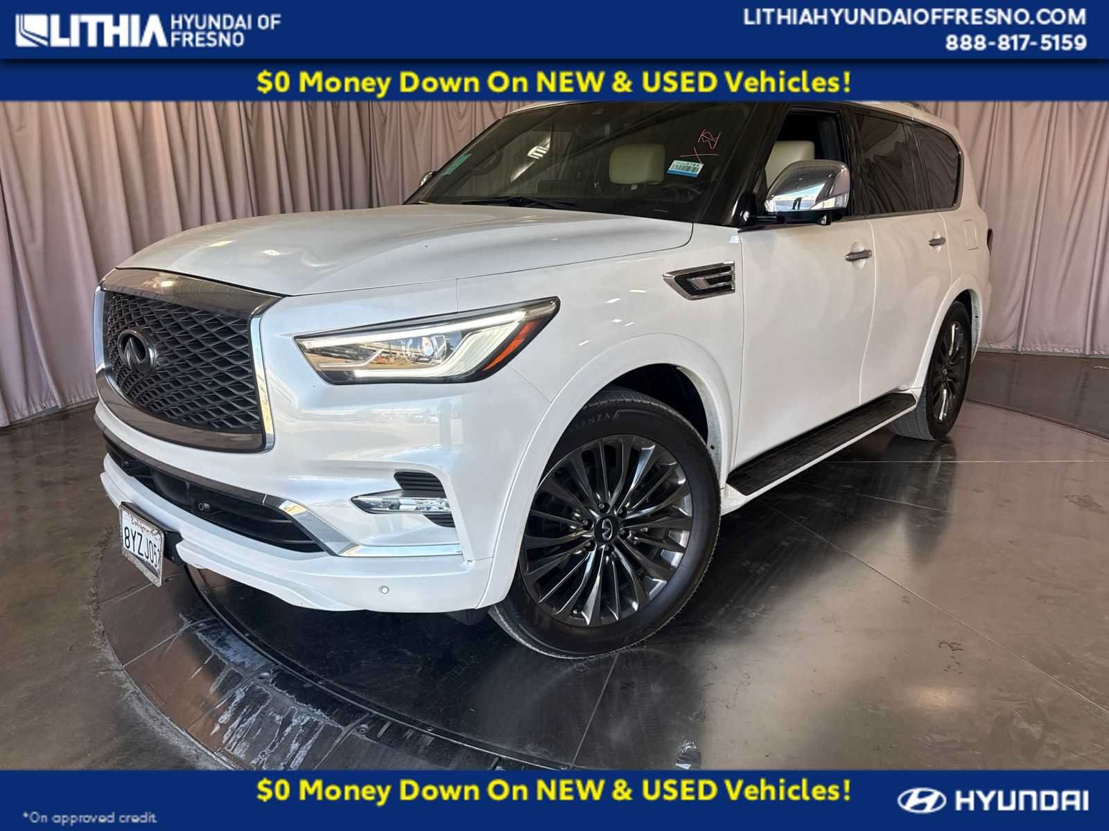 Used 2022 INFINITI QX80 Sensory w/ Cargo Package