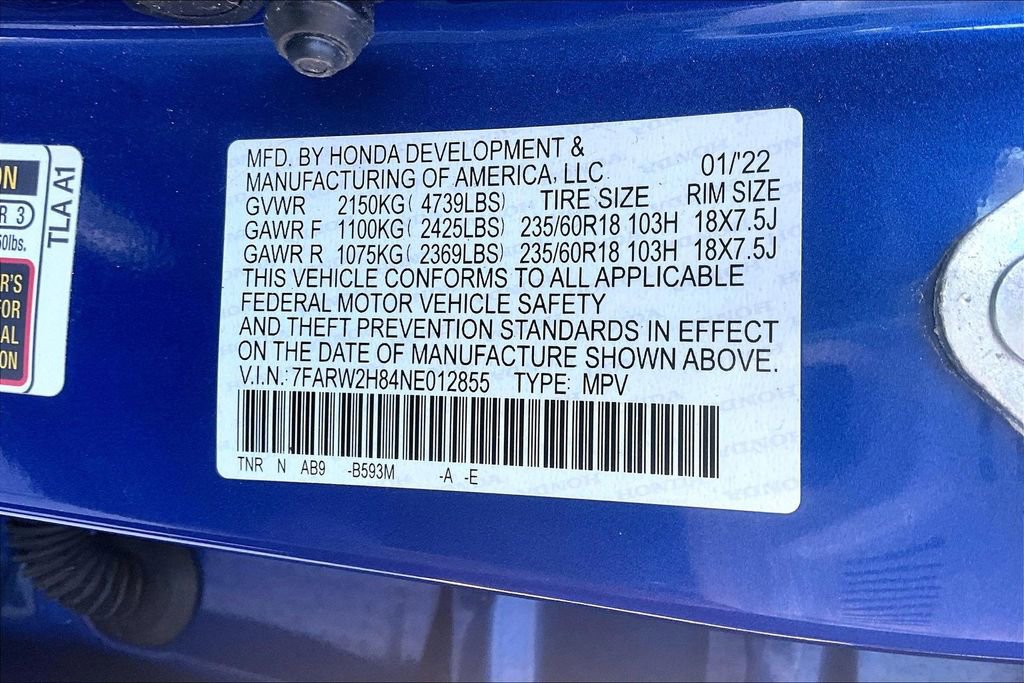 2022 Honda CR-V EX-L