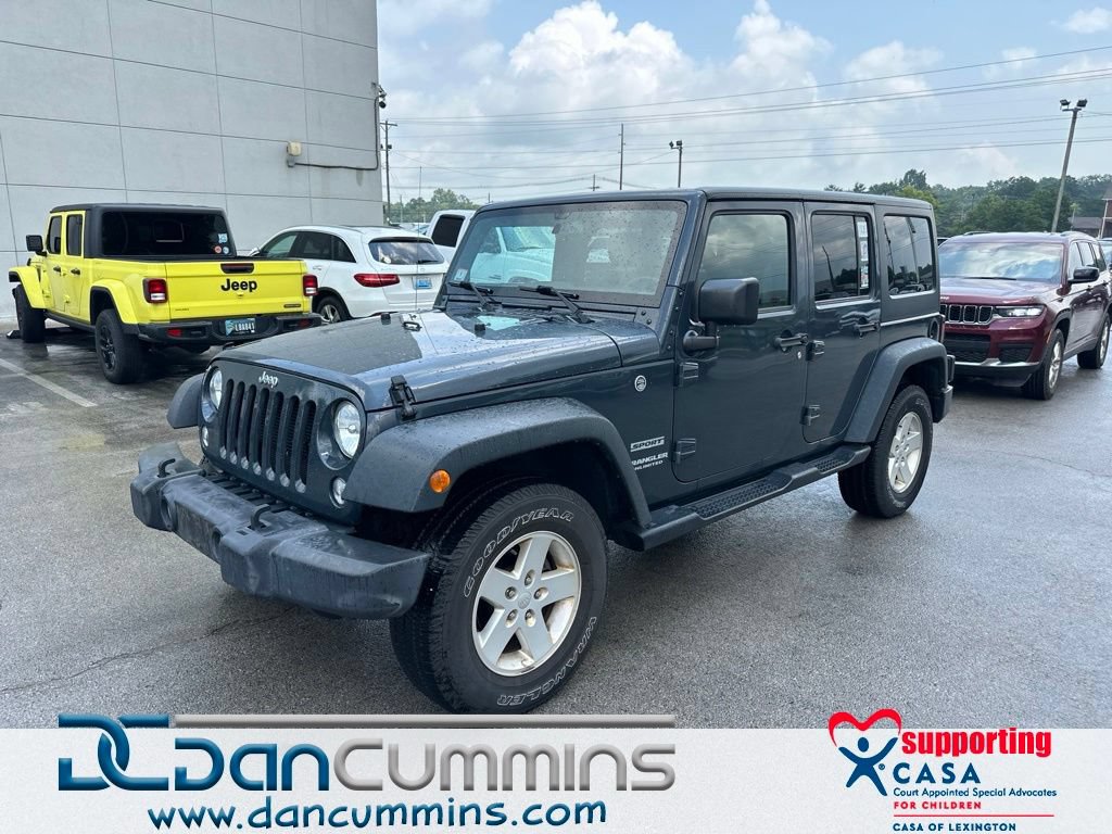 Used 2017 Jeep Wrangler Unlimited Sport w/ Quick Order Package 24S