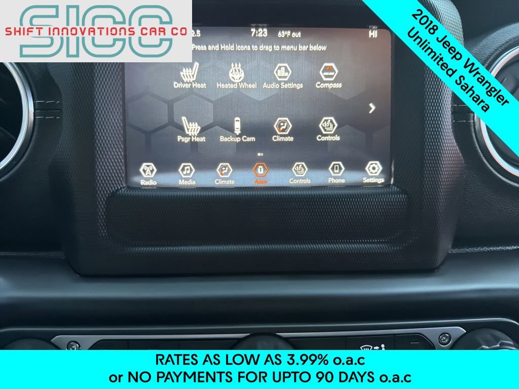 2018 Jeep Wrangler Unlimited Sahara