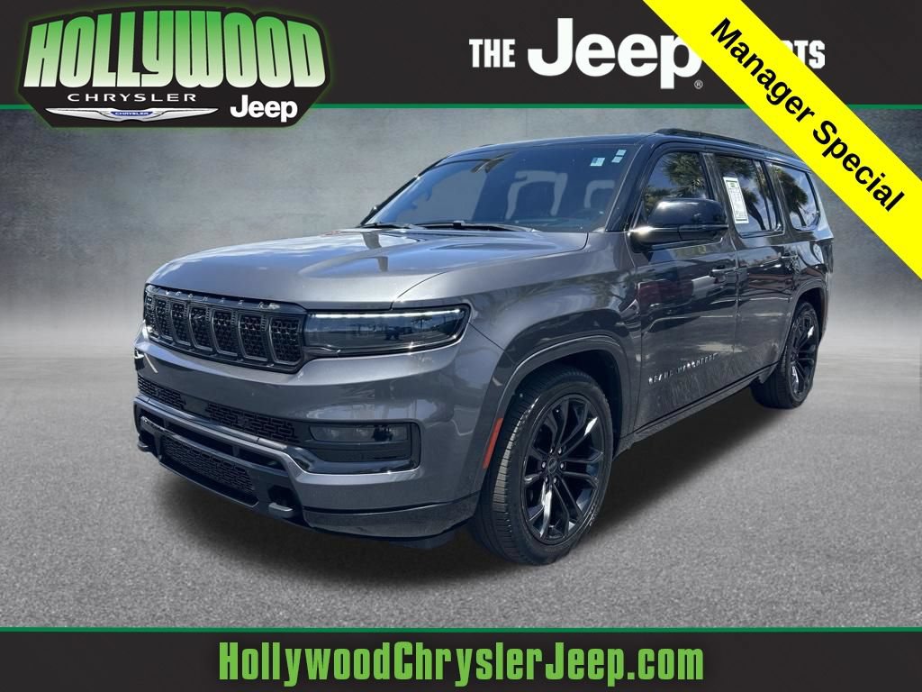 Certified 2024 Jeep Grand Wagoneer Series II Obsidian w/ Quick Order Packagew 28T