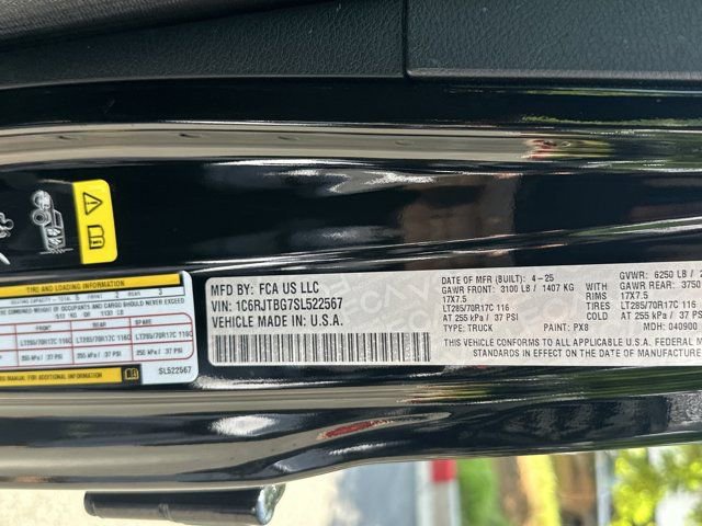 2025 Jeep Gladiator Rubicon