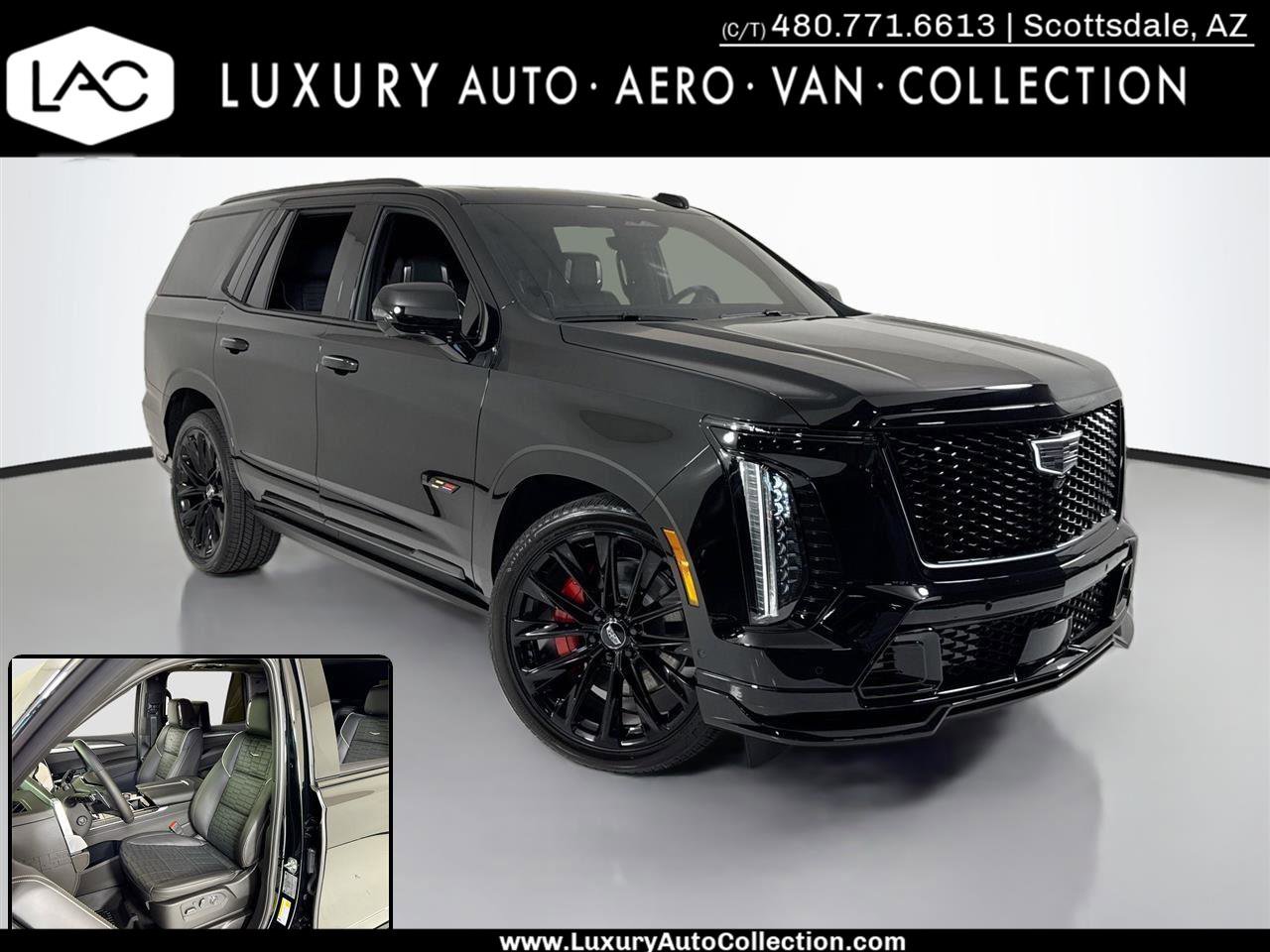 Used 2026 Cadillac Escalade V w/ LPO, ONYX Package