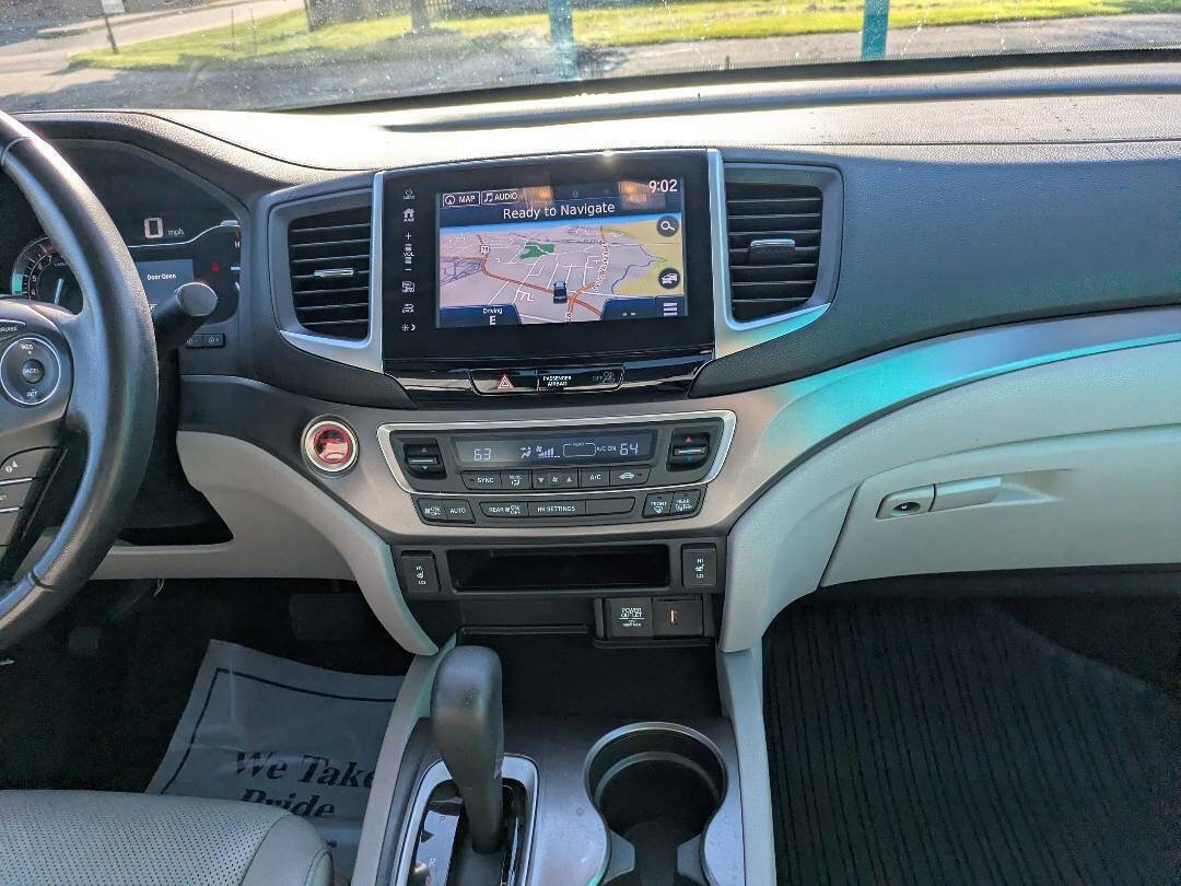 2017 Honda Ridgeline RTL-T