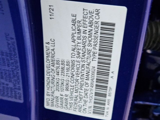 2022 Honda Accord Sport Special Edition