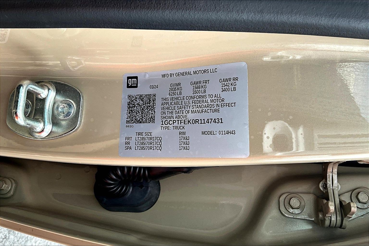 2024 Chevrolet Colorado ZR2