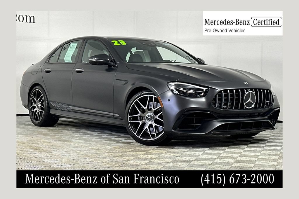 Certified 2023 Mercedes-Benz E 63 AMG S