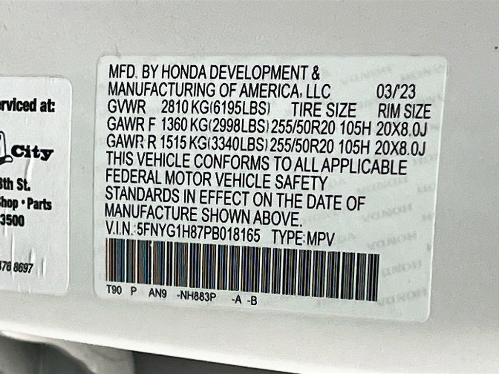 2023 Honda Pilot Elite