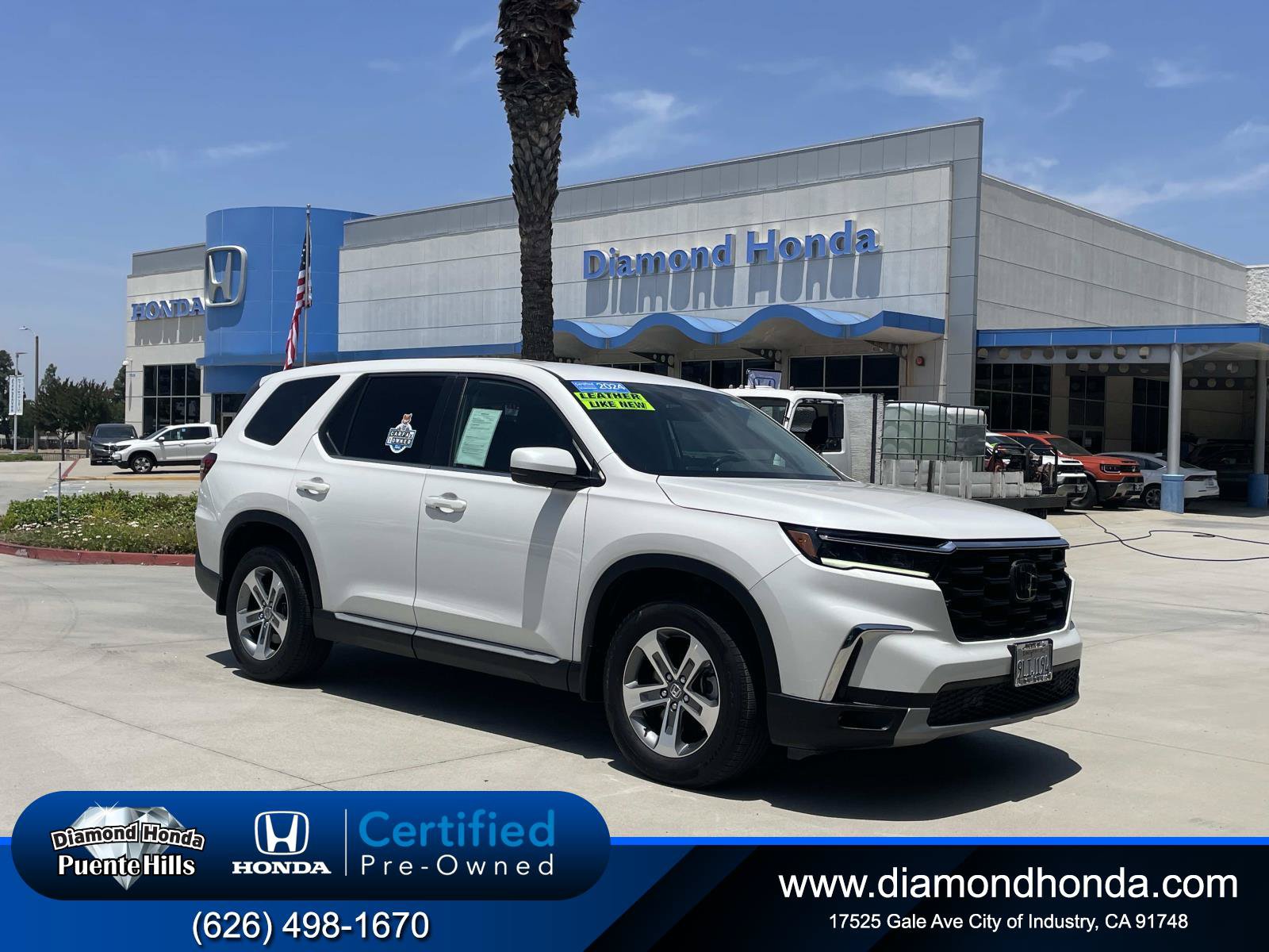 Certified 2024 Honda Pilot EX-L