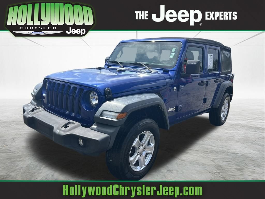 Certified 2019 Jeep Wrangler Unlimited Sport S