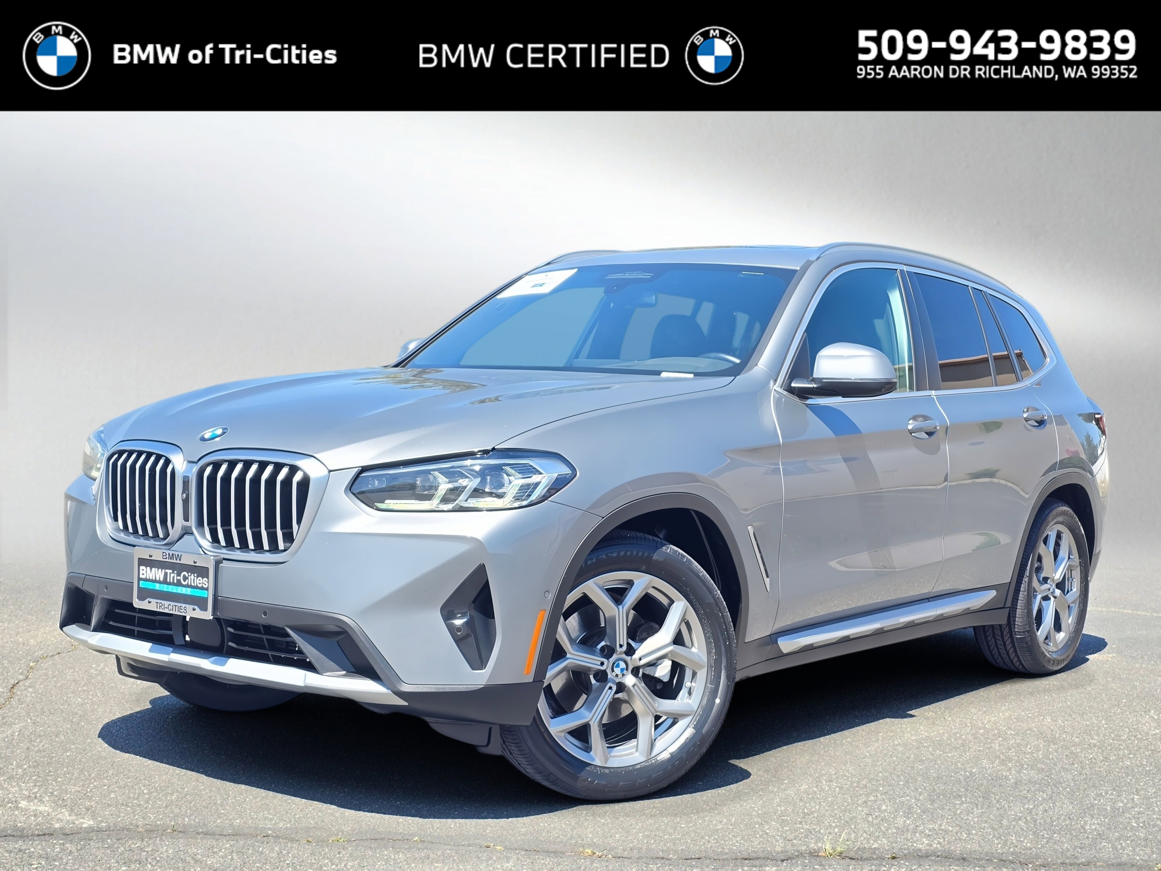 Certified 2024 BMW X3 xDrive30i w/ Premium Package