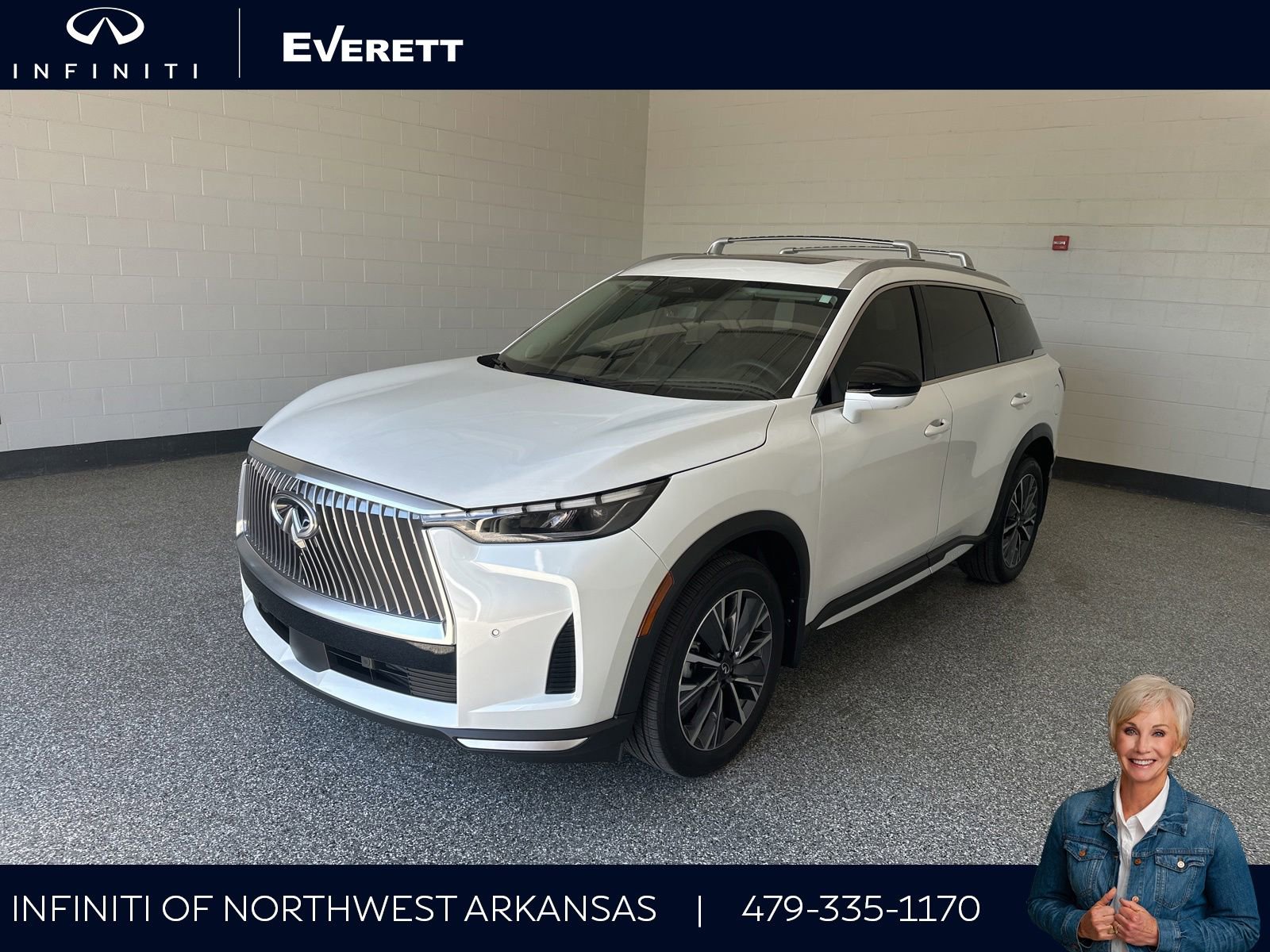 Certified 2026 INFINITI QX60 Luxe w/ Cargo Package