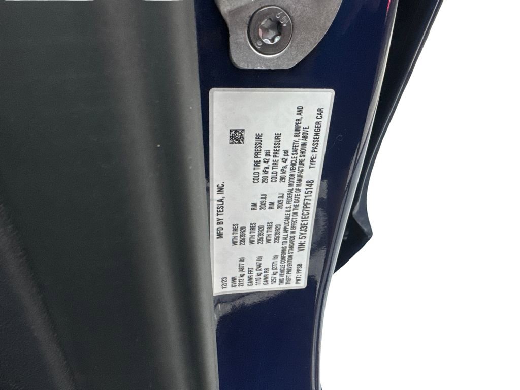 2023 Tesla Model 3 Performance