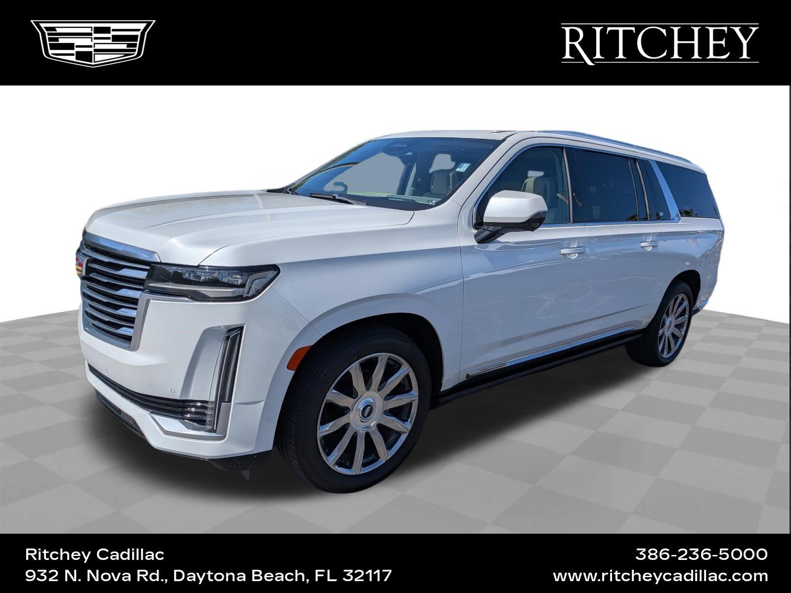 Used 2021 Cadillac Escalade ESV Premium Luxury Platinum