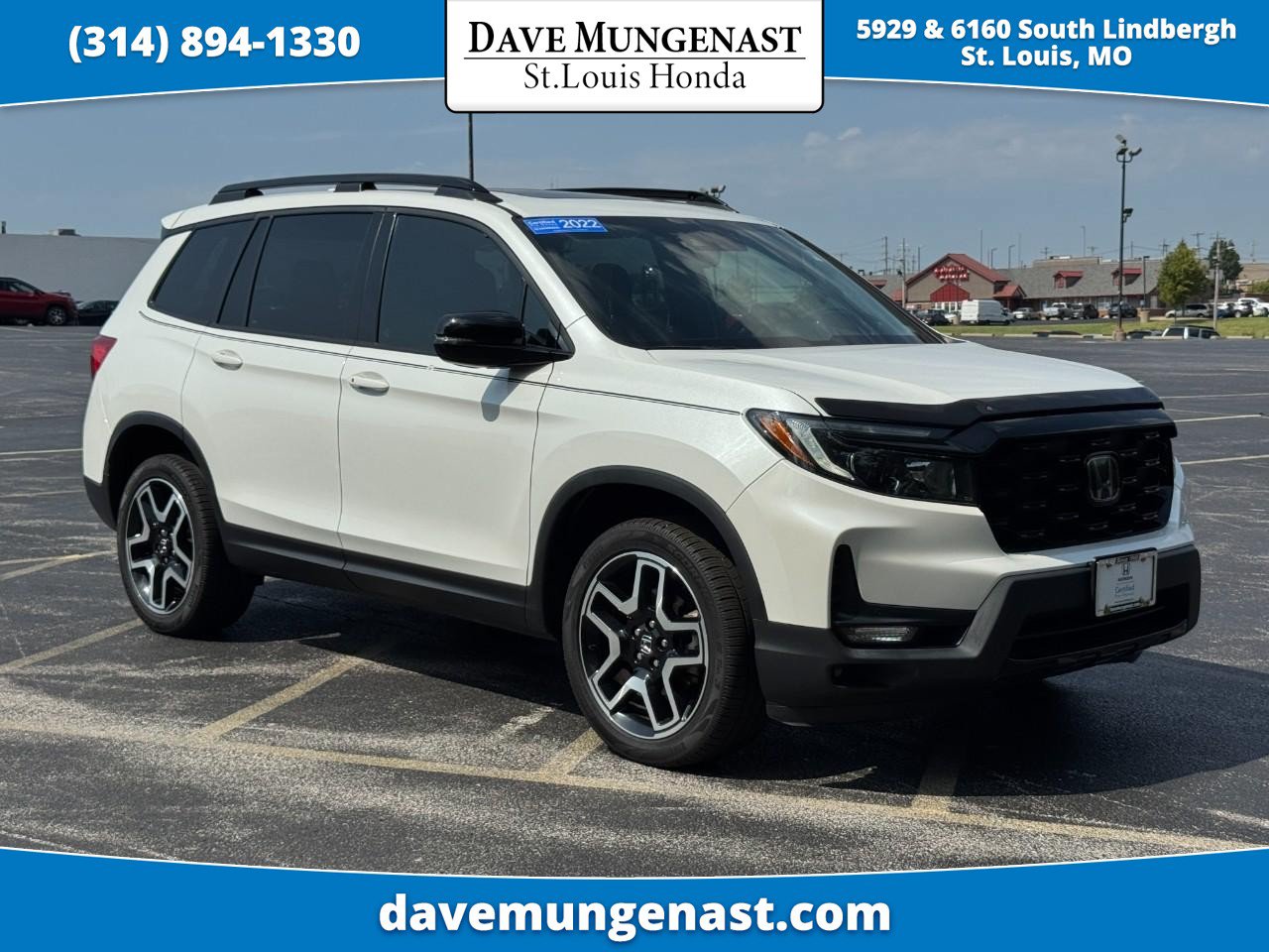Certified 2022 Honda Passport Elite