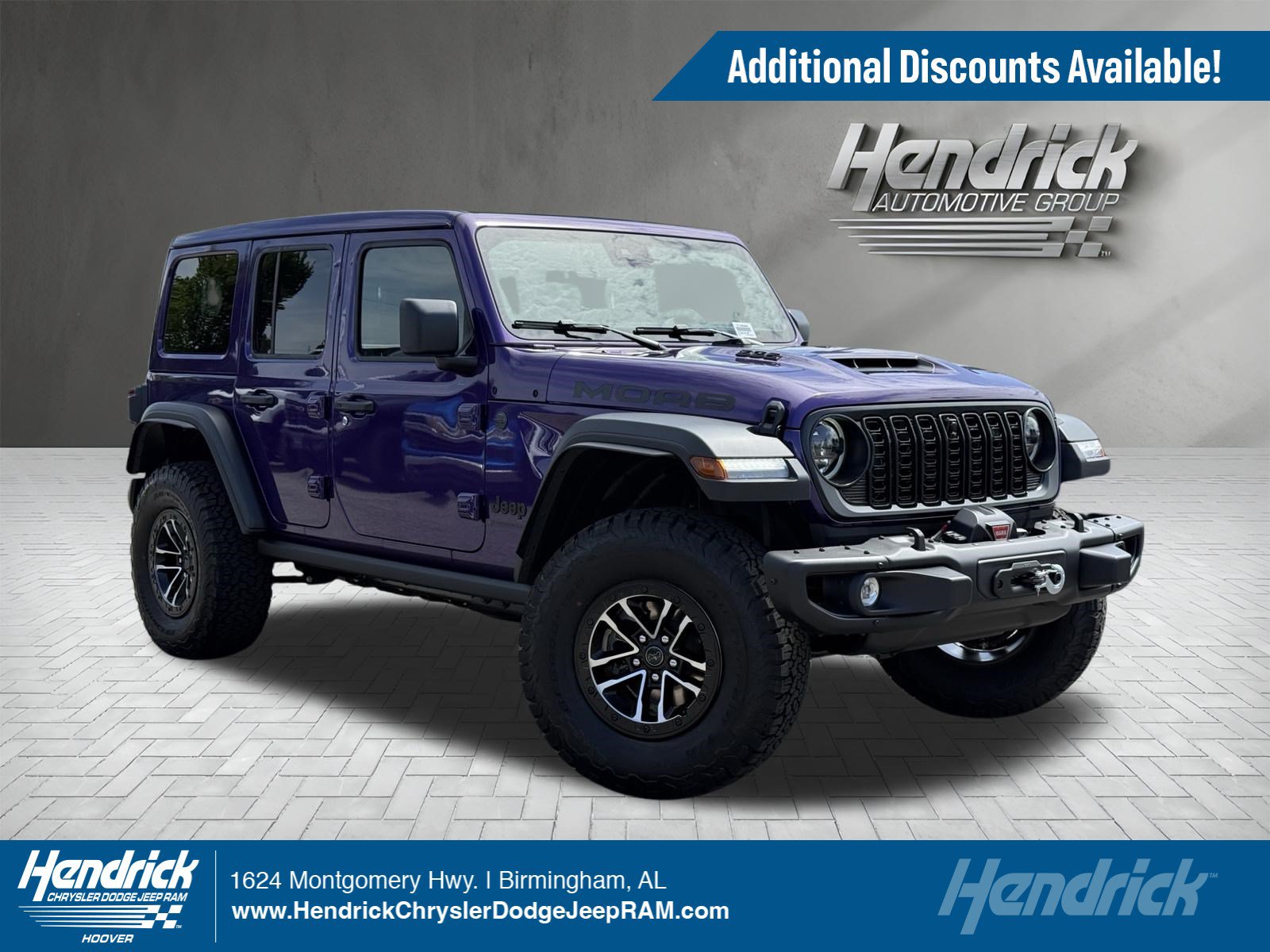 New 2026 Jeep Wrangler Unlimited Rubicon 392 w/ Quick Order Package 27X Moab
