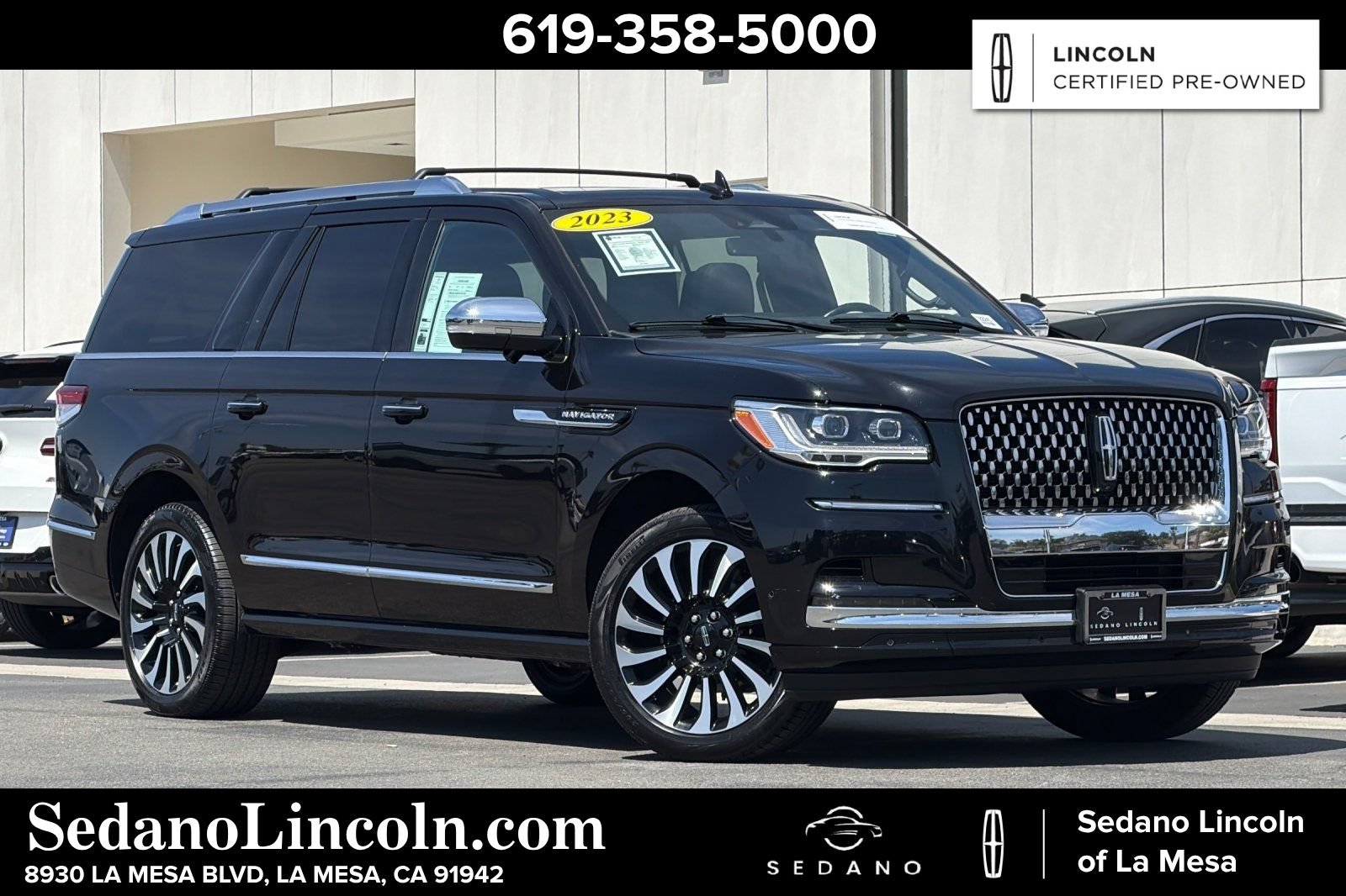 Certified 2023 Lincoln Navigator L Black Label