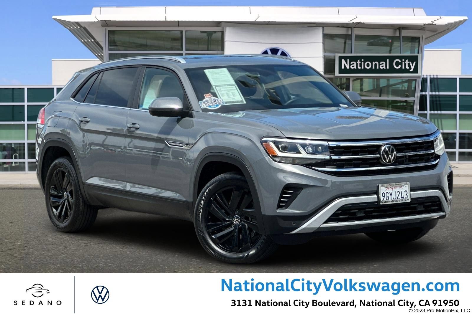 Used 2023 Volkswagen Atlas Cross Sport SE w/ Panoramic Sunroof Package