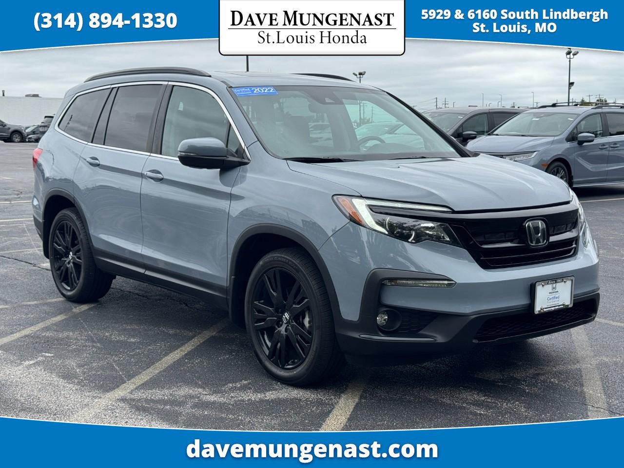 Certified 2022 Honda Pilot Special Edition