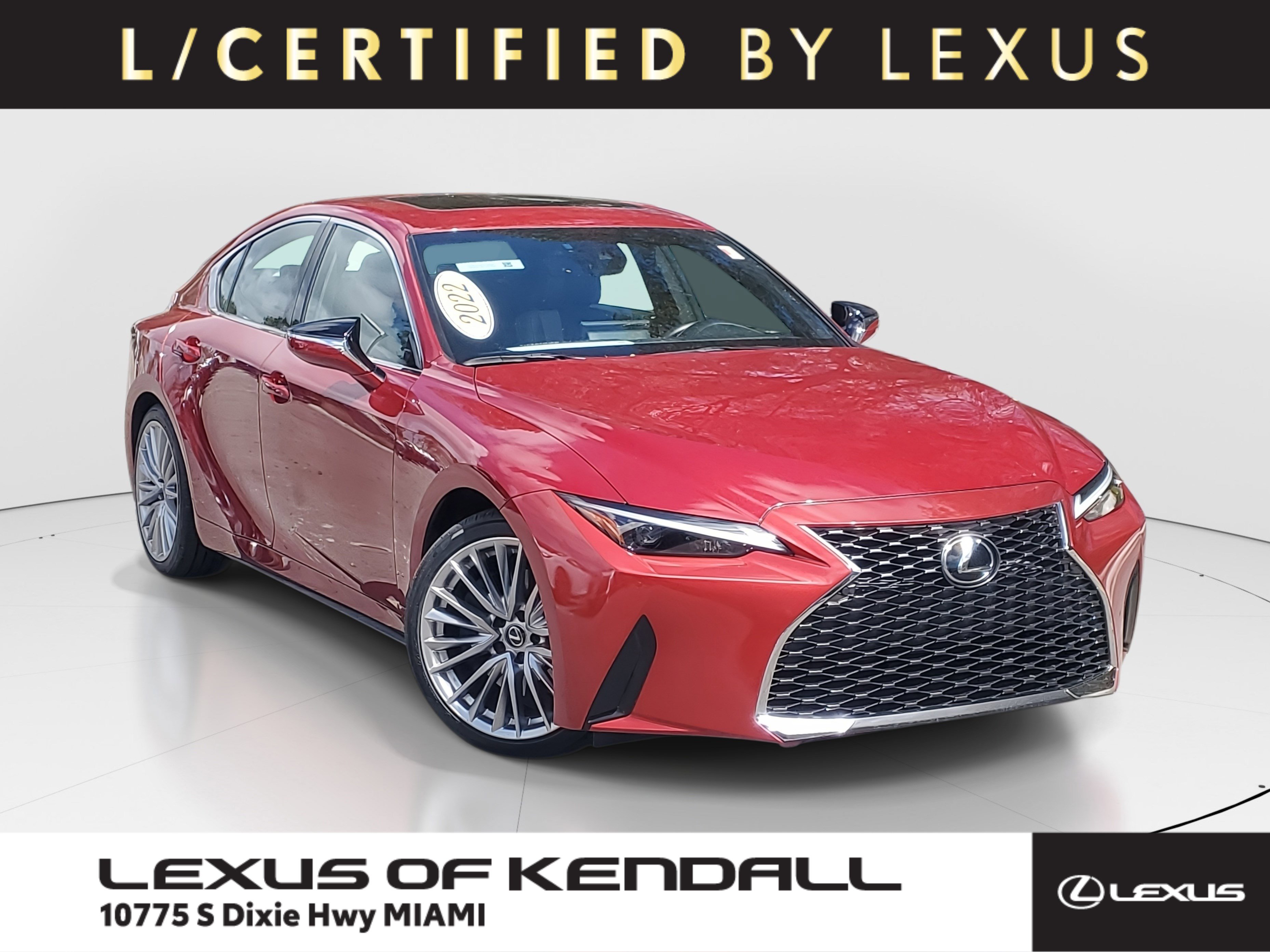 Used 2022 Lexus IS 300 w/ Premium Package