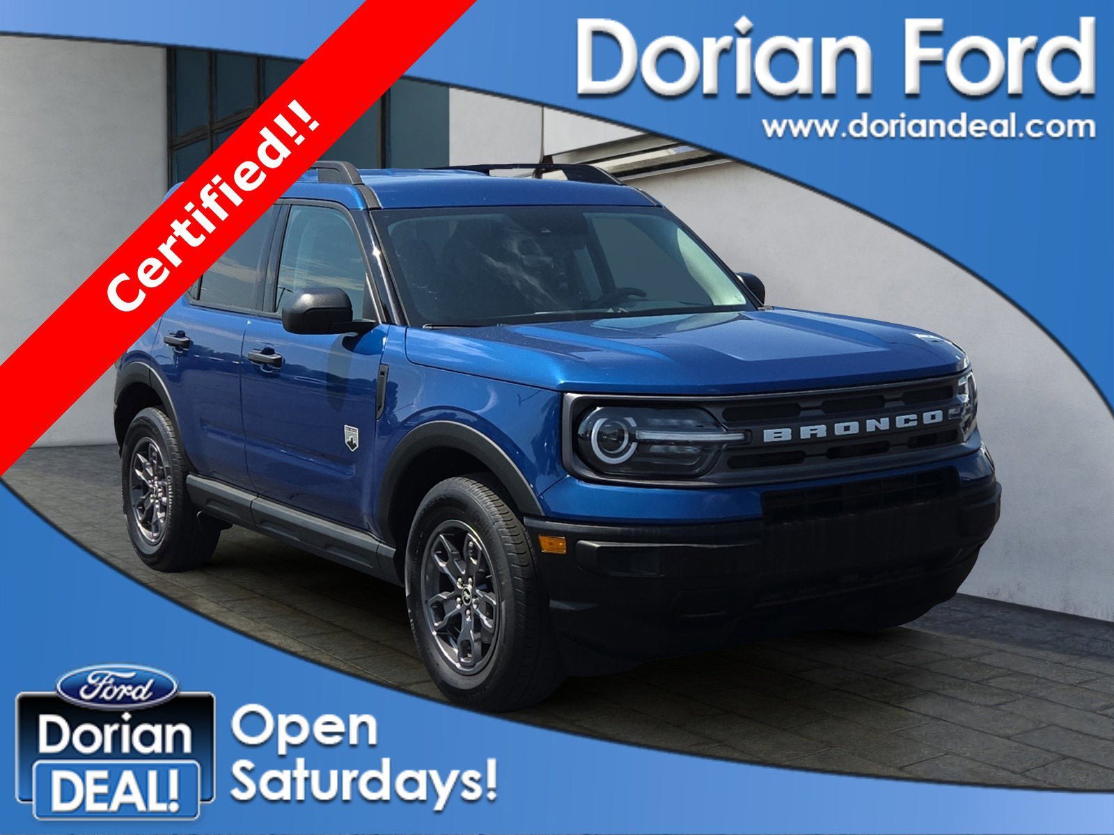 Certified 2023 Ford Bronco Sport Big Bend