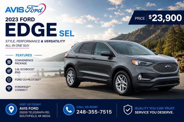 Used 2023 Ford Edge SEL w/ Convenience Package