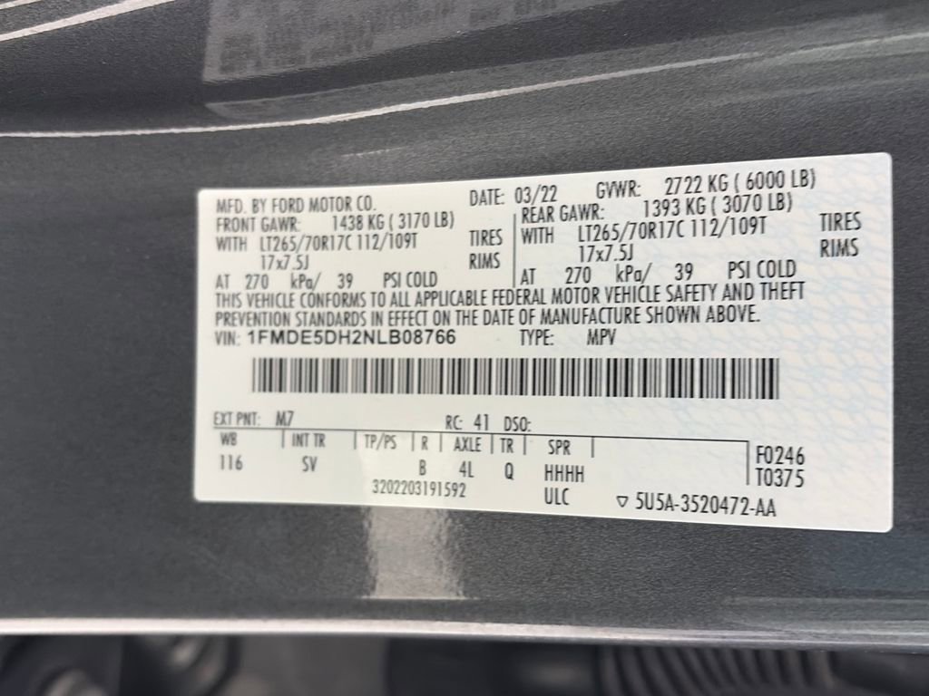 2022 Ford Bronco Black Diamond