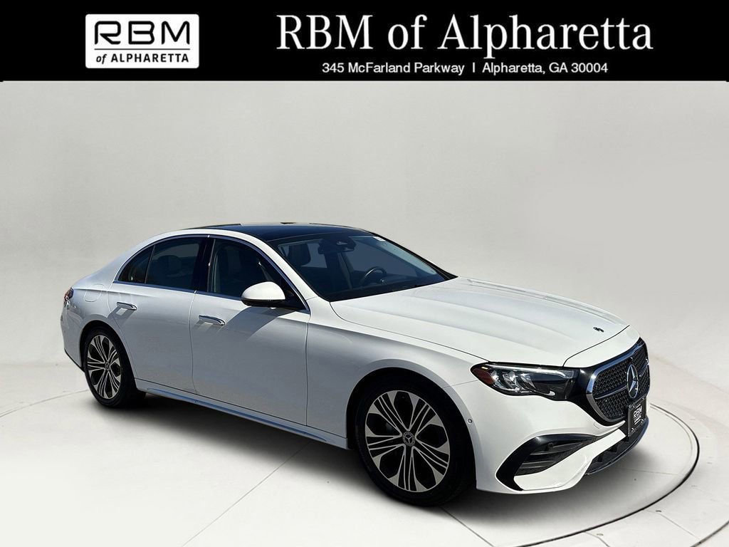2025 Mercedes-Benz E 350 4MATIC Sedan