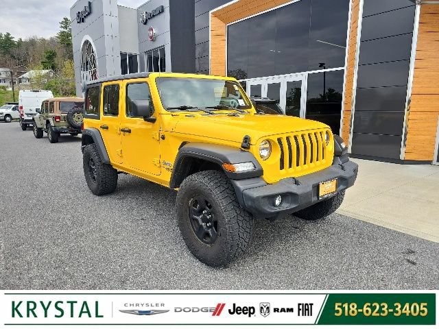 Certified 2020 Jeep Wrangler Unlimited Sport