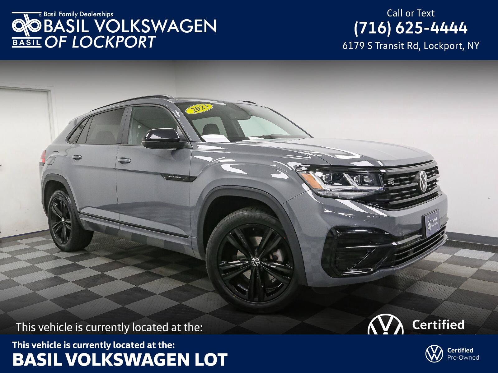Certified 2023 Volkswagen Atlas Cross Sport SEL R-Line