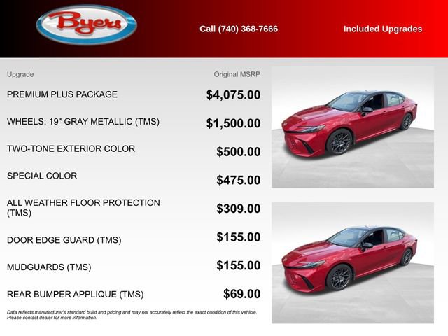 2025 Toyota Camry XSE