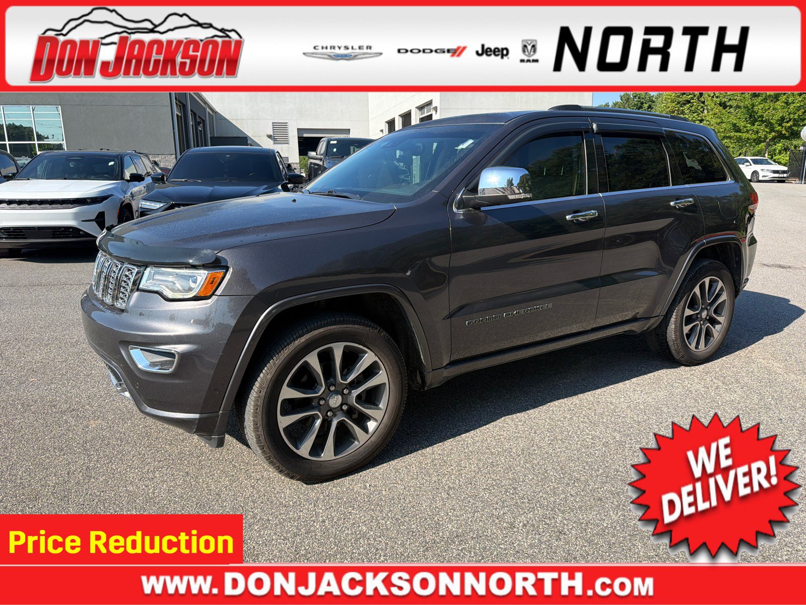 Used 2017 Jeep Grand Cherokee Overland w/ Jeep Active Safety Group